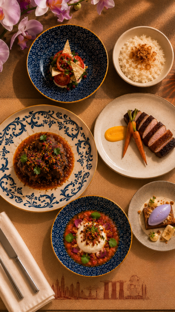 Kee's National Day Set Dinner Menu featuring a specially curated Modern Asian dining experience, available from 1–9 August in celebration of Singapore's National Day.